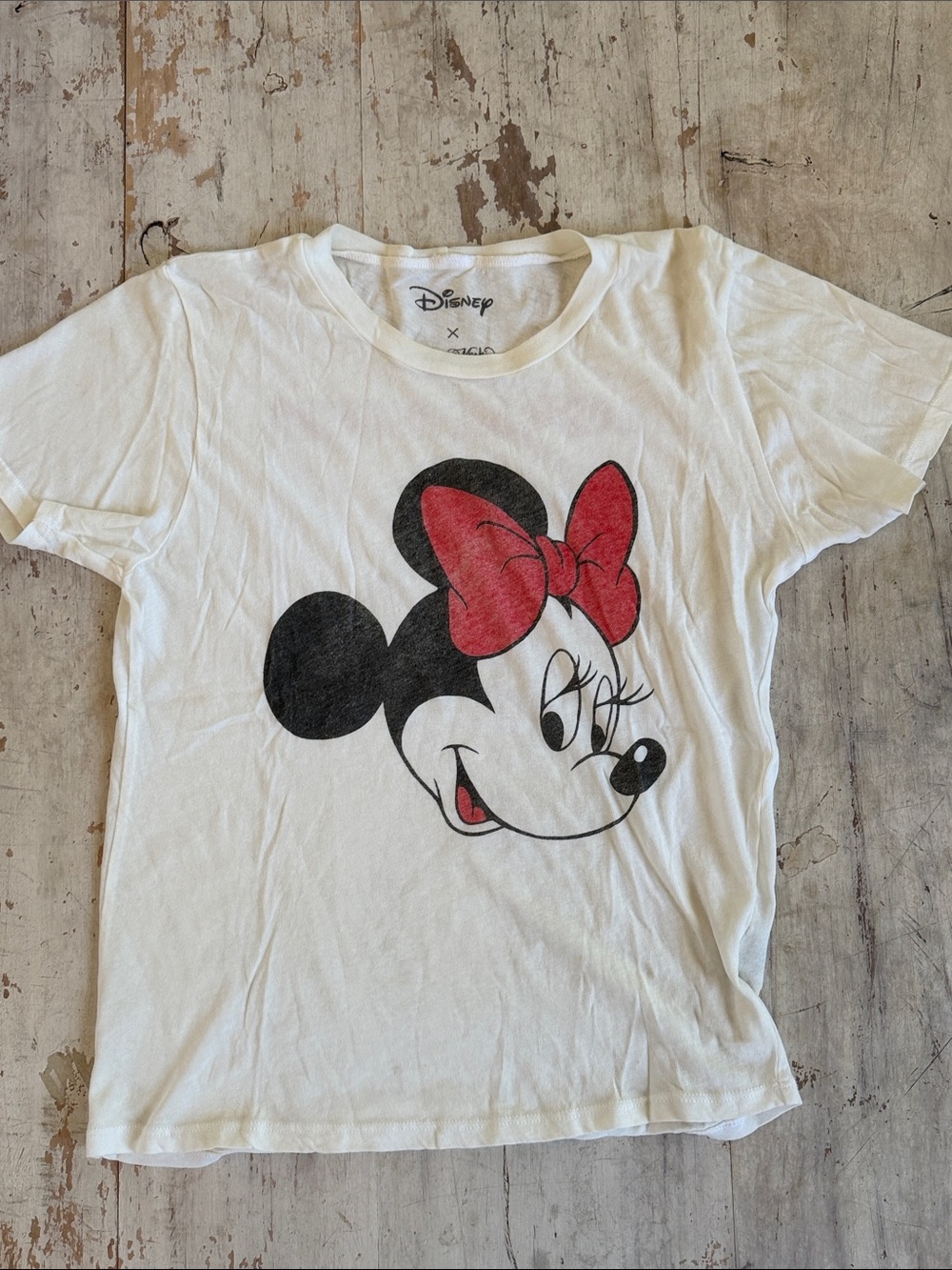 Disney x Lauren Moshi Minnie Mouse Sketch Graphic Tee